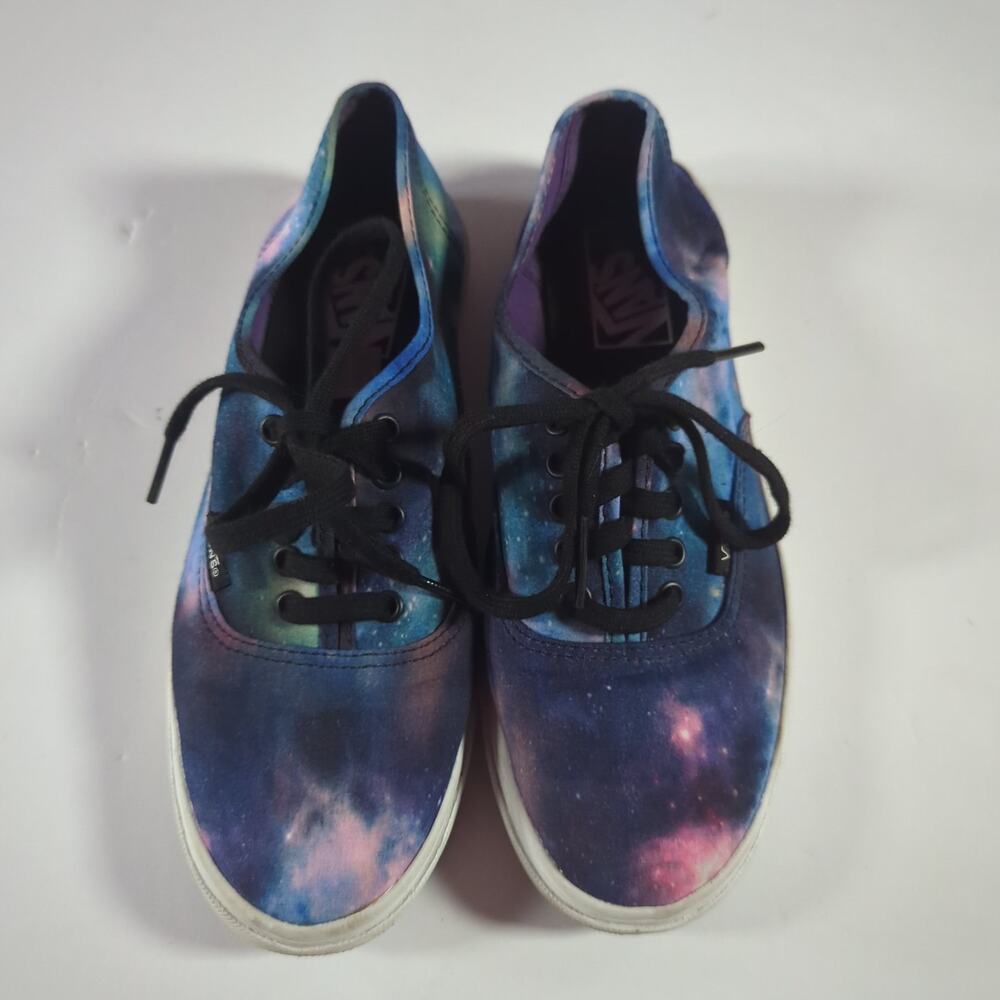 Vans Authentic Lo Pro Galaxy Cosmic Space Nebula Sneakers Women’s 7 Men’s 5.5
